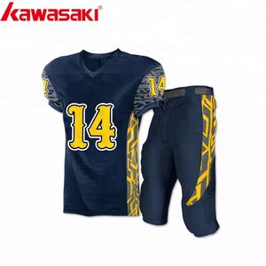 2018 neues Design billige Sublimation American Football Uniformen - Product Image 3