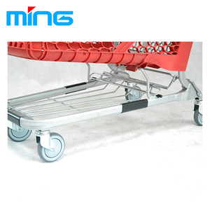 <span class=keywords><strong>180L</strong></span> Grocery Store ซูเปอร์มาร์เก็ตรถเข็นช้อปปิ้งพลาสติกรถเข็น - Product Image 4
