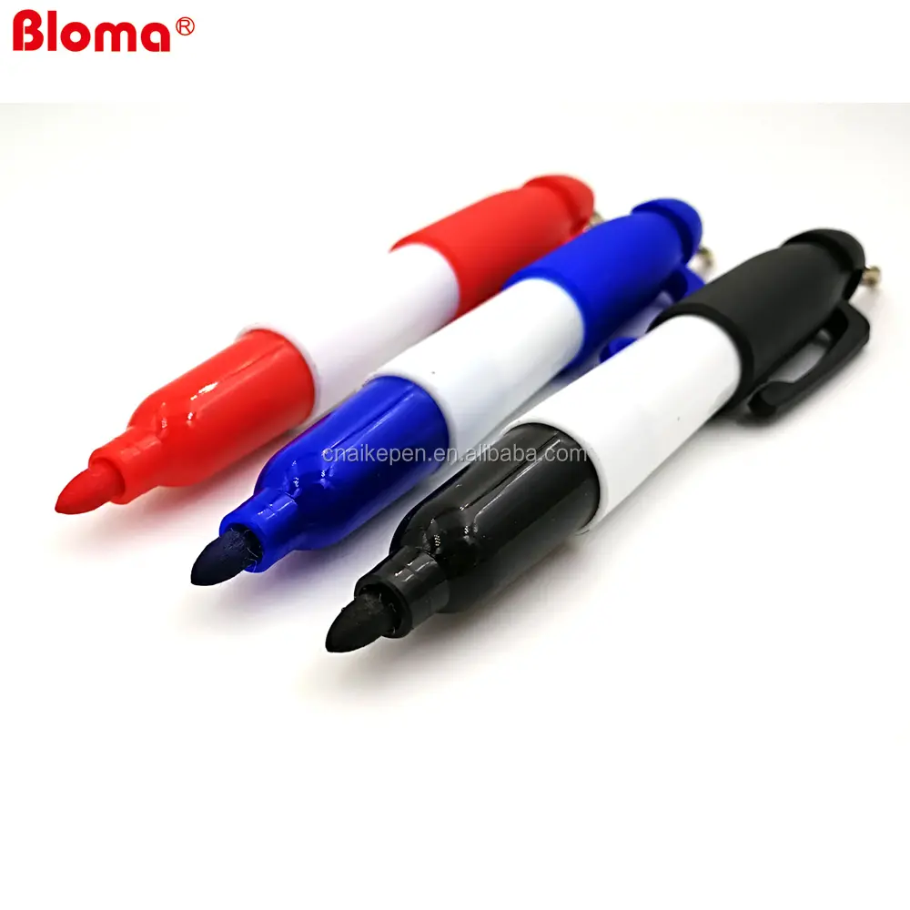 Bloma غرامة نقطة صغيرة sharpie المفاتيح قلم تحديد دائم للترقية