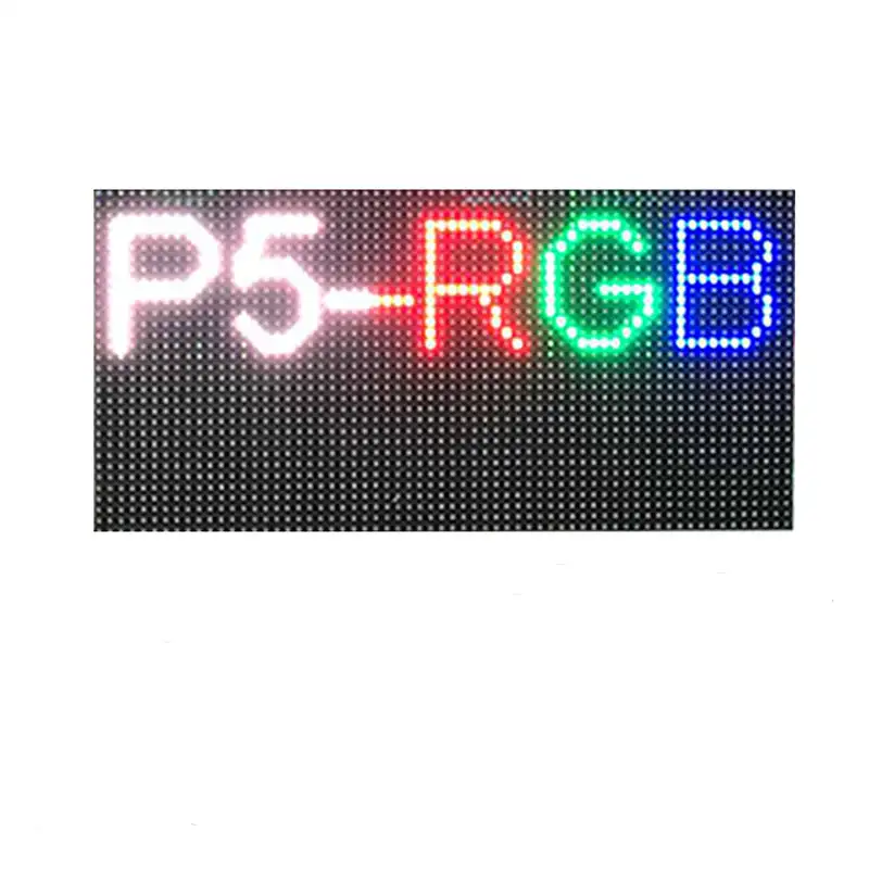 64x32 LED matrice de points de module d'affichage p5 rvb extérieur LED module