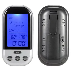 Wireless Oven Grill Stainless Steel Multifunctional Digital Meat Thermometer