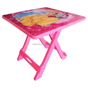 manufacture supplier plastic folding camping table for kids