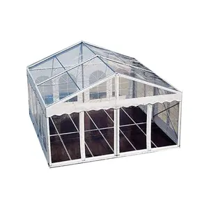 Cina Diproduksi 10X10 15X20 20X20 Atap Bening Tenda Kanopi Pesta/Tenda Tenda Pernikahan