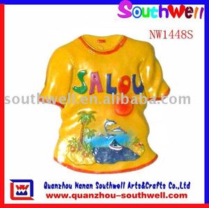 Polyrésine. custome. <span class=keywords><strong>t</strong></span> - shirt. aimants pour réfrigérateur - Product Image 1