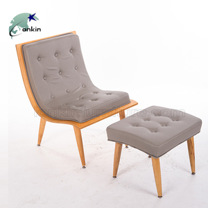 Hot Bán Phòng Khách Cánh Tay Đồ Nội Thất Sang Trọng Da Ngả Ngồi Có Thể Ngả Ghế Với Ottoman - Product Image 5