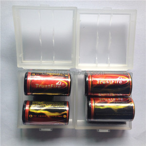 Trustfire 2 PCS ICR 18350 batterie au lithium 1200 mAh rechargeable batterie 3.7 V puissance cylindrique lampes cigarette - Product Image 3