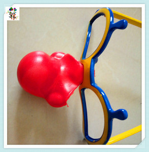 Quality Fancy Dress Costume Plastic Funny Clown Party Glasses with <strong>Nose</strong> HPC-0633 - Product Image 4