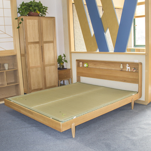 Giường ngủ đôi bằng gỗ nguyên khối kiểu châu Âu - Product Image 3