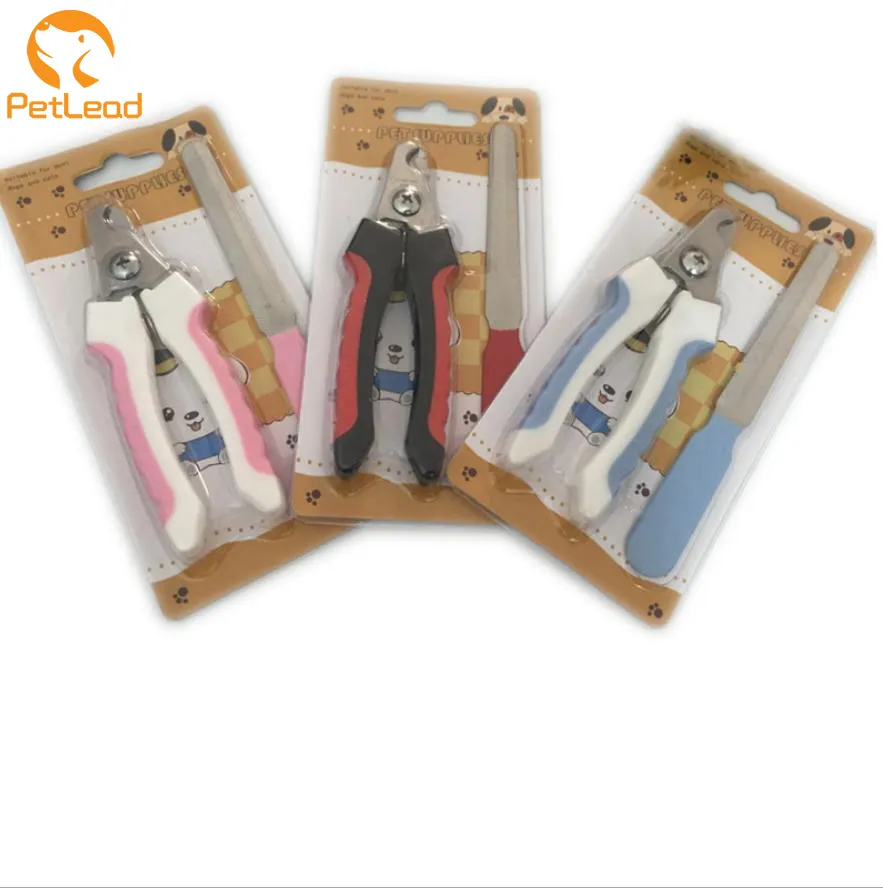 Stainless steel dog nail clippers dog clippers cat grooming tool pet nail clippers