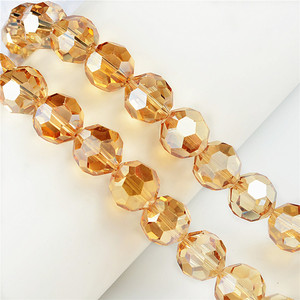 Factory <strong>Direct</strong> Crystal <strong>Beads</strong> Wholesale Crystal champagne Faceted Round <strong>Beads</strong> - Product Image 1