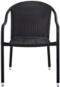 Patio Camping <strong>Outdoor</strong> Lawn Portable <strong>Wicker</strong> Armrest Footrest Rattan Wedding <strong>Chair</strong> - Product Image 2