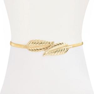 B125 Eo Belt Hoa Leaf Shape Belt Đàn Hồi Stretch Cummerbund Vành Đai - Product Image 1