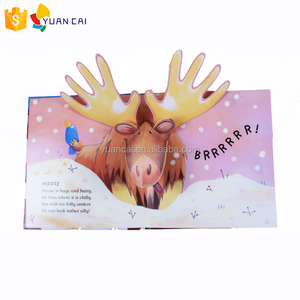 3D pop up İngilizce öğrenme kitabı ciltli çocuk kitabı baskı - Product Image 2