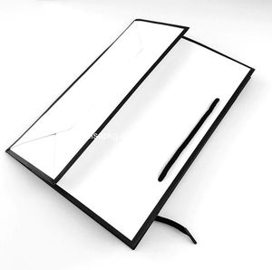 Sacchetti di carta per la spesa con Logo stampato personalizzato abbigliamento di lusso <span class=keywords><strong>porta</strong></span> regali borsa per imballaggio - Product Image 5