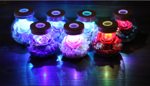 Rose Stabilizzate con Luce LED a Prezzo Ragionevole, Rosa Preservata in Cupola di Vetro per Ragazze e Donne, <span class=keywords><strong>Regalo</strong></span> Rosso per <span class=keywords><strong>San</strong></span> <span class=keywords><strong>Valentino</strong></span> - Product Image 6