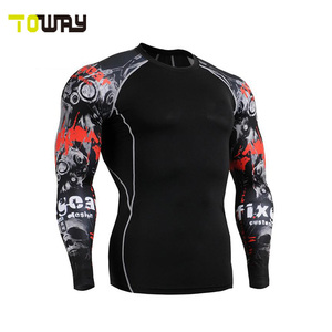 남성용 블랭크 MMA 래쉬가드 제조업체 - Product Image 5
