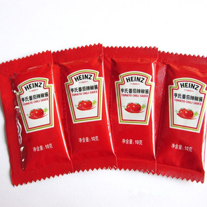 Kemasan Doypack Plastik Kustom untuk Saus Tomat, Ketchup, dan Pasta dengan Spout - Product Image 4