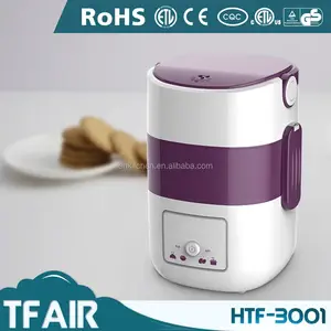 Yeni Yenilik Ürün TFAIR Mutfak Aletleri HTF-3001 Çift Katmanlar Çok Amaçlı Mor Elektrikli Pirinç Ocak