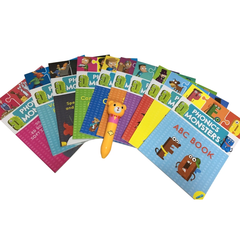 Ученики начальной школы изучают английские книги Детские обучающие говорящие книжки