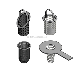 Temporärer 5-Zoll-Edelstahl-Abflussfilter mit Perforation für Wohngebäude - Product Image 5