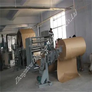 Zhengzhou Dingchen Carton Paper Making Machinery Small Capacity 5 ton/day 1092mm Kraft Paper Machine