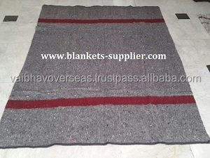 Vaibhav Overseas Heavy Duty Raschel Knitted Blanket 85% Pure Virgin Acrylic & 15% Polyester Solid Pattern by - Product Image 2