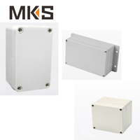 Boîte de jonction électrique miniature IP67, types extérieurs, PVC, boîte de jonction de câble 4x4 avec borne
