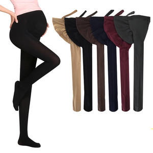 320D Femmes Enceintes Chaussettes Maternité Bonneterie Solide Bas Collants Enceintes Femmes Bas - Product Image 1