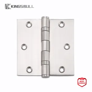 キンズブル木製ドア用ステンレス鋼3ナックル頑丈なドアヒンジ