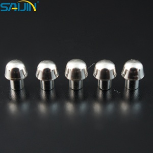 공장 생산 AgCdO 실버 로터리 스위치 전기 접점 및 접촉 재료용 바이메탈 접촉 리벳 - Product Image 6