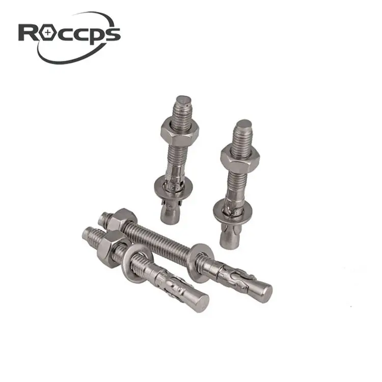 stainless steel drop anchor bolt wedge anchor