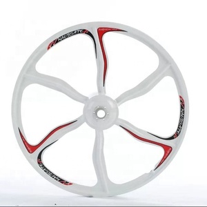 Roues de <span class=keywords><strong>vélo</strong></span> en alliage de magnésium les plus légères et les plus solides à 6 rayons de 26 pouces pour <span class=keywords><strong>vélo</strong></span> de montagne électrique - Product Image 2