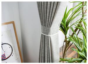 Tenda per Finestra in <span class=keywords><strong>Lino</strong></span> e Cotone Organico <span class=keywords><strong>Naturale</strong></span> di Alta Qualità DaiRui per Camera da Letto - Product Image 2