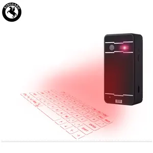 blue tooth mini portable laser keyboard projector rechargeable laser holographic keyboard for phone and pad