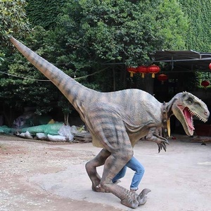 Costume de <span class=keywords><strong>raptor</strong></span> réaliste et attrayant de <span class=keywords><strong>Jurassic</strong></span> Park à vendre - Product Image 4