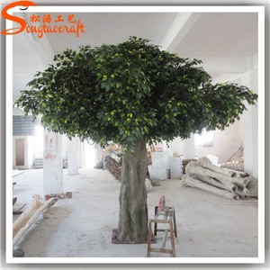 Directo de fábrica artificiales de árboles banyan decorativo árboles de plástico - Product Image 4