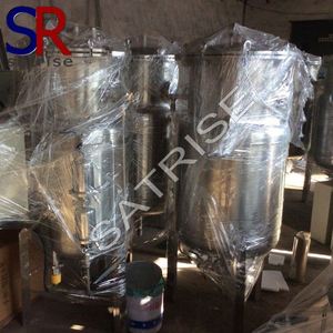 Micelios de equipos de cervecería chaqueta de vapor brew kettle 600L de acero inoxidable de engendro tanque de fermentación para la venta - Product Image 6