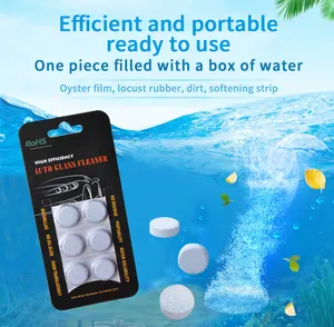 Qeepei 1pcs New Car Window Cleaning Windshield Washer Fluid Washer Fluid Windshield Concentrate Effervescent Tablets