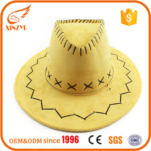 Barato al por mayor de los niños sombreros de vaquero moda amarillo mini sombreros de vaquero - Product Image 2