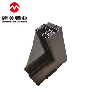 Kualitas <span class=keywords><strong>Broken</strong></span> Bridge Profil <span class=keywords><strong>Aluminium</strong></span> untuk Istirahat Termal Jendela Geser - Product Image 6