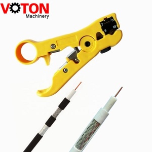 CCTV Cable <strong>Wire</strong> <strong>Stripper</strong> Coaxial Cable Cutter <strong>Wire</strong> Stripping <strong>Tool</strong> for RG6,RG59,RG11 Coax <strong>Stripper</strong> - Product Image 4