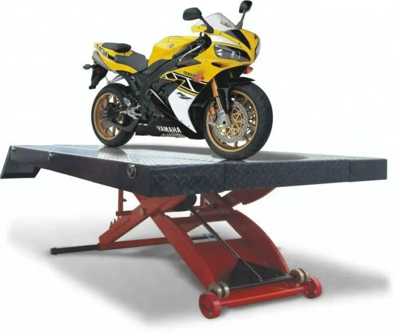 500Kg Pneumatische Motorfiets Lift Atv Lift Met Ce Certificering Shanghai Fanbao