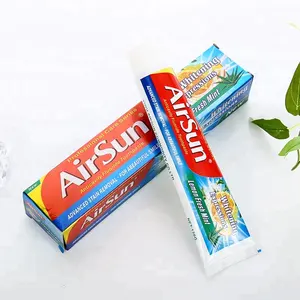 AirSun Stripe color toothpaste with mint flavor