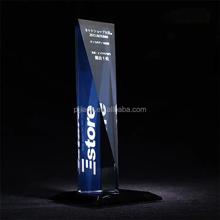 Premi di Lusso souvenir Romboidale trofeo di cristallo produttore di vendita