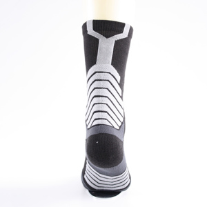 Calcetines deportivos de baloncesto personalizados de algodón 100% para hombre, calcetines largos transpirables de verano para atleta, técnica de sublimación, puño largo gratis - Product Image 4