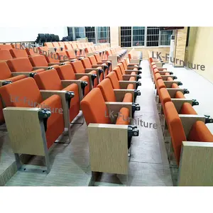 Asientos para Auditorio, Sillas para Teatro Universitario, Bancas de Madera para Iglesia - Product Image 1