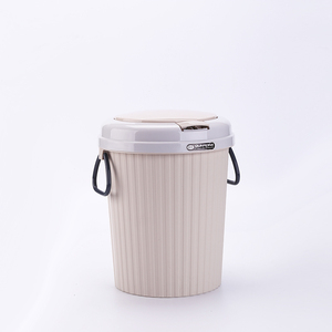 Novelty Office Hotel Pull Out Table Mini Desktop Garbage Trash Bin Can Plastic For Car