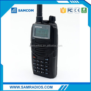 Más vendidos! <span class=keywords><strong>profesional</strong></span> receptor de doble banda walkie talkie con función scramble samcom AP-400UV - Product Image 1