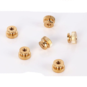 #2-56 #4-40 #6-32 8-32 10-24 1/4-20 <span class=keywords><strong>5</strong></span>/<span class=keywords><strong>16</strong></span>-18 inch đồng có khía ngón tay cái <span class=keywords><strong>NUT</strong></span> - Product Image 5