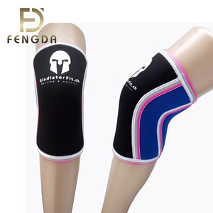 สนับเข่า Fengda แบบยูนิเซ็กซ์ ปรับแต่งได้ ผลิตจากนีโอพรีน ระบายอากาศได้ดี ป้องกันขั้นสูง 1 คู่/ถุงพลาสติก รองรับน้ำหนักได้มาก - Product Image 2